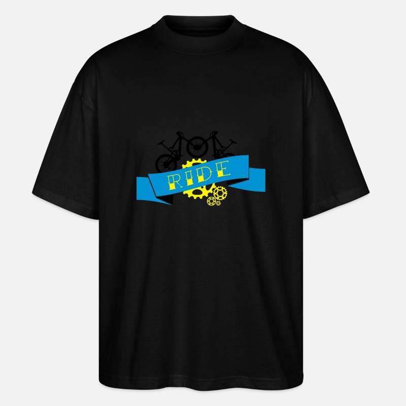 VTT - Descente Tour Compilation - T-shirt bio Blaster 2.0 coupe oversize Stanley/Stella Unisexe - noir