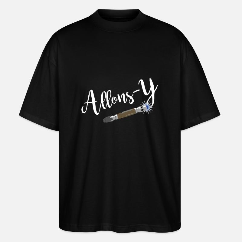 Allonsy - Stanley/Stella Oversized Unisex Bio T-Shirt Blaster 2.0 - Schwarz