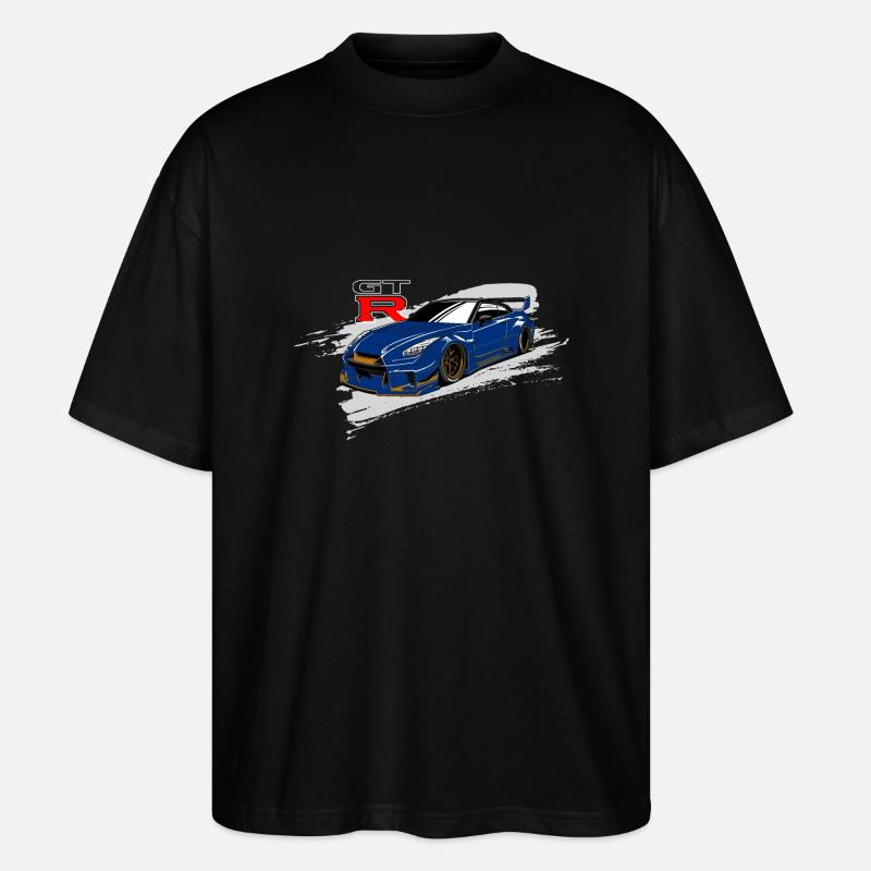 GTR - Stanley/Stella Oversized Unisex Bio T-Shirt Blaster 2.0 - Schwarz