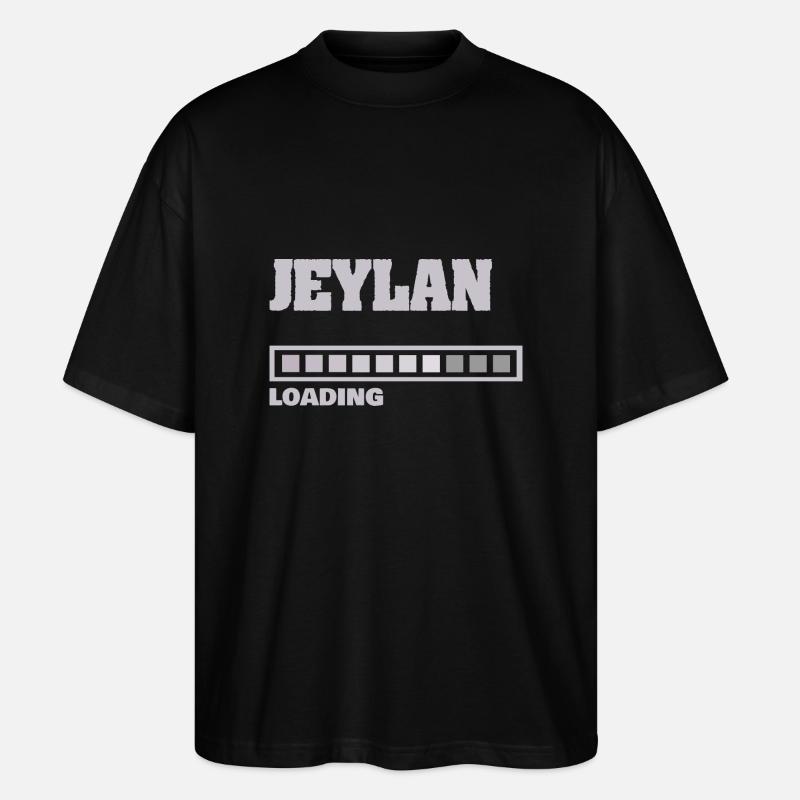 Jeylan - T-shirt bio Blaster 2.0 coupe oversize Stanley/Stella Unisexe - noir