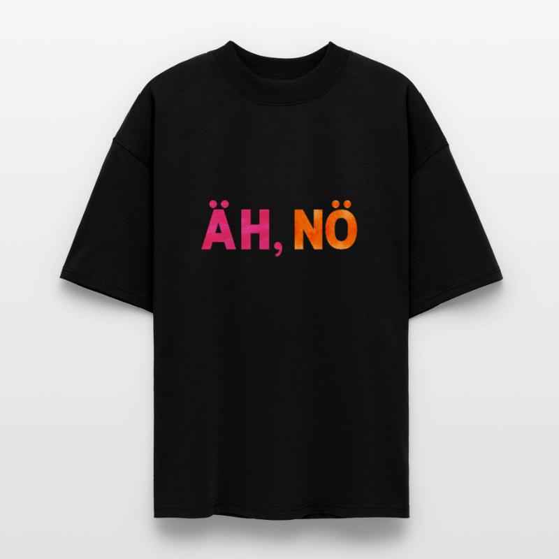 Euh, non. Euh non. Tout simplement non. Non T-shirt bio Blaster 2.0 coupe oversize Stanley/Stella Unisexe