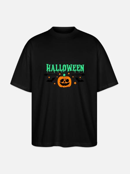 Halloween - T-shirt bio Blaster 2.0 coupe oversize Stanley/Stella Unisexe - noir