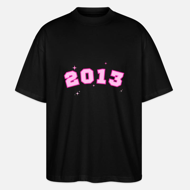 2013 Pinker Stern - Stanley/Stella Oversized Unisex Bio T-Shirt Blaster 2.0 - Schwarz