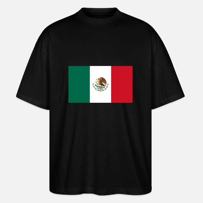Mexiko - Stanley/Stella Oversized Unisex Bio T-Shirt Blaster 2.0 - Schwarz