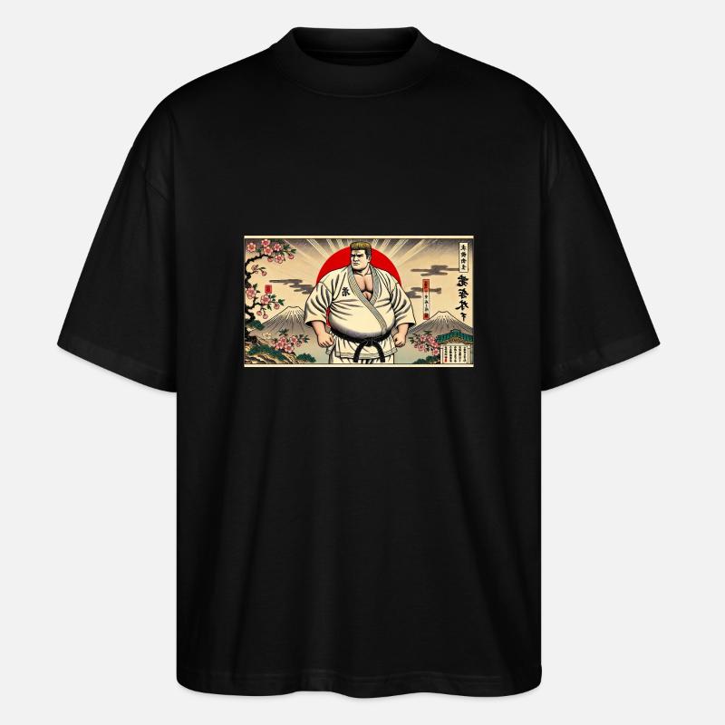 Karate MEISTER - Stanley/Stella Oversized Unisex Bio T-Shirt Blaster 2.0 - Schwarz
