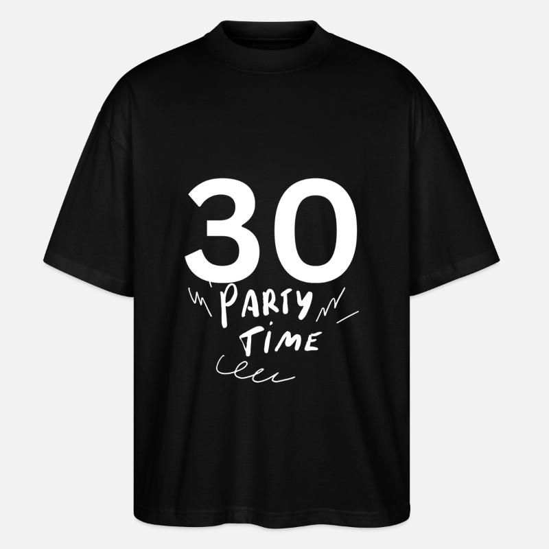 30 - T-shirt bio Blaster 2.0 coupe oversize Stanley/Stella Unisexe - noir