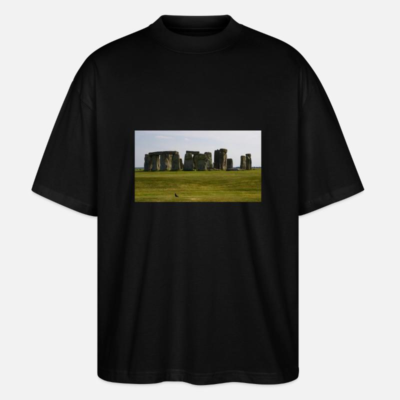 Stonehenge - T-shirt bio Blaster 2.0 coupe oversize Stanley/Stella Unisexe - noir
