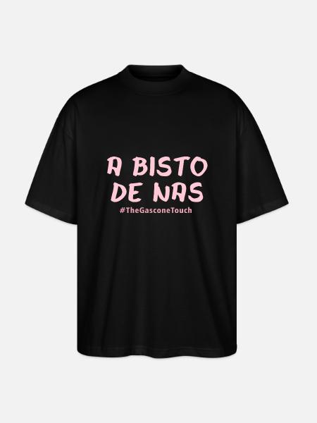 A bisto de nas !! - T-shirt bio Blaster 2.0 coupe oversize Stanley/Stella Unisexe - noir