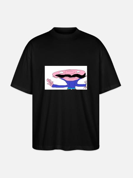 Baptiste Fréponge - T-shirt bio Blaster 2.0 coupe oversize Stanley/Stella Unisexe - noir