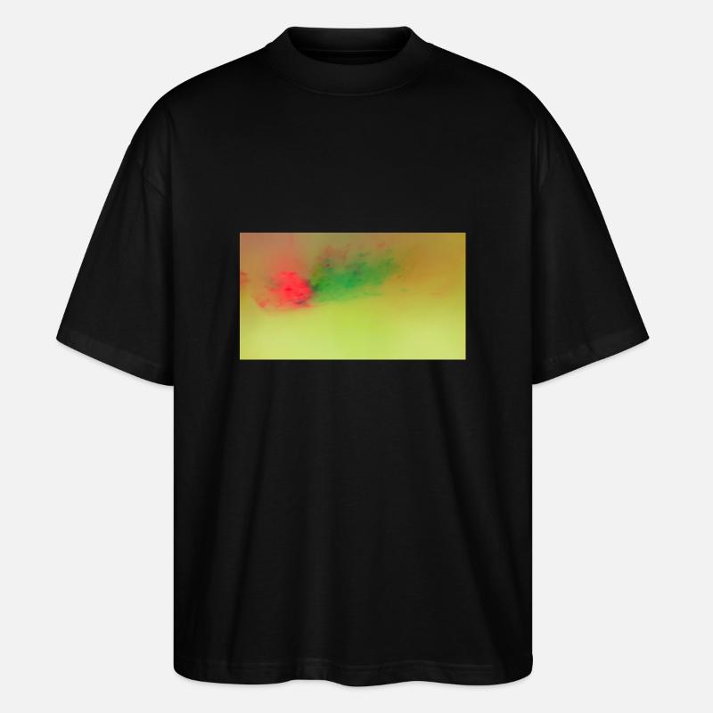 Neon Clouds 28 - Stanley/Stella Oversized Unisex Bio T-Shirt Blaster 2.0 - Schwarz