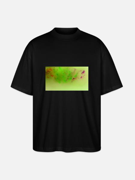 Neon Art 58 - Stanley/Stella Oversized Unisex Organic T-shirt Blaster 2.0 - black