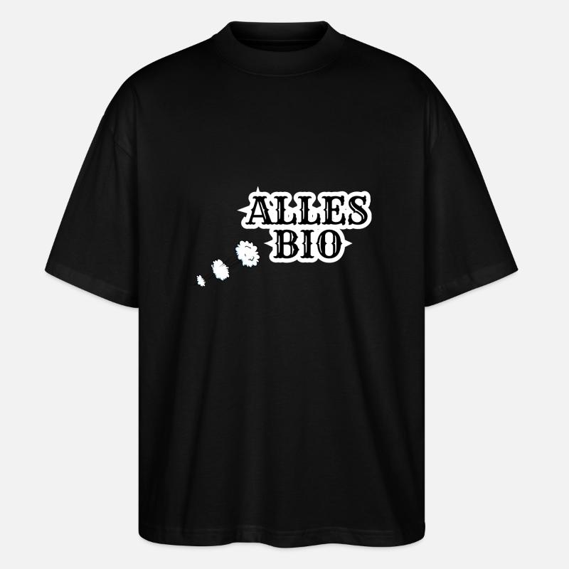 Alles Bio - Stanley/Stella Oversized Unisex Bio T-Shirt Blaster 2.0 - Schwarz