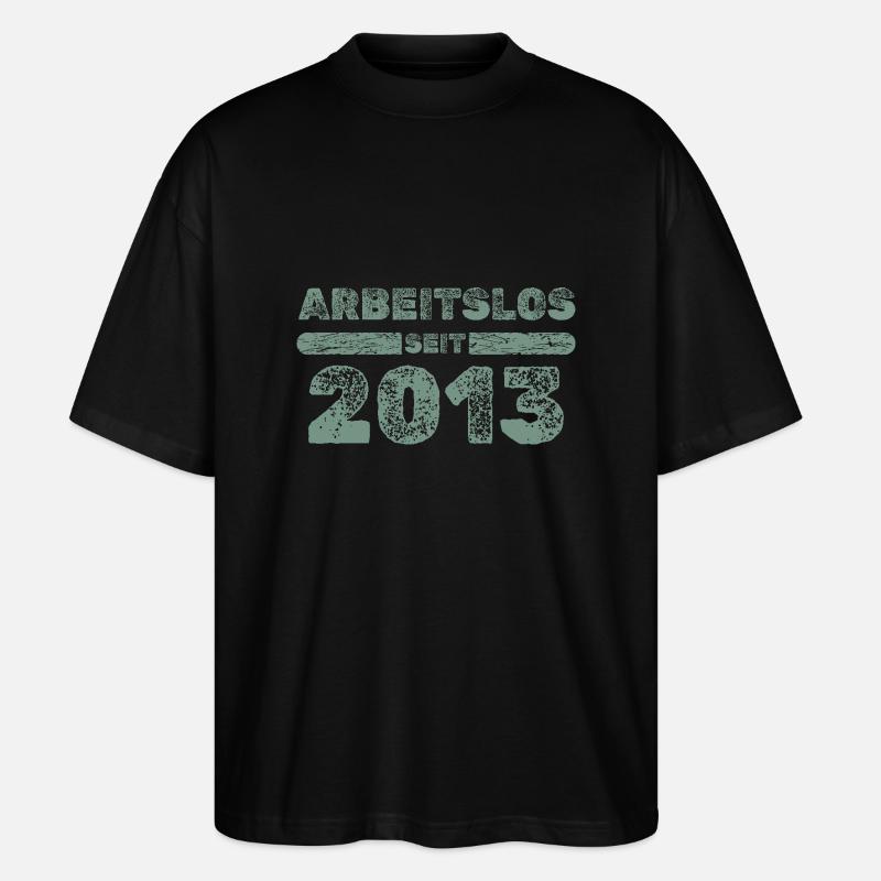2013 2013 - Stanley/Stella Oversized Unisex Bio T-Shirt Blaster 2.0 - Schwarz