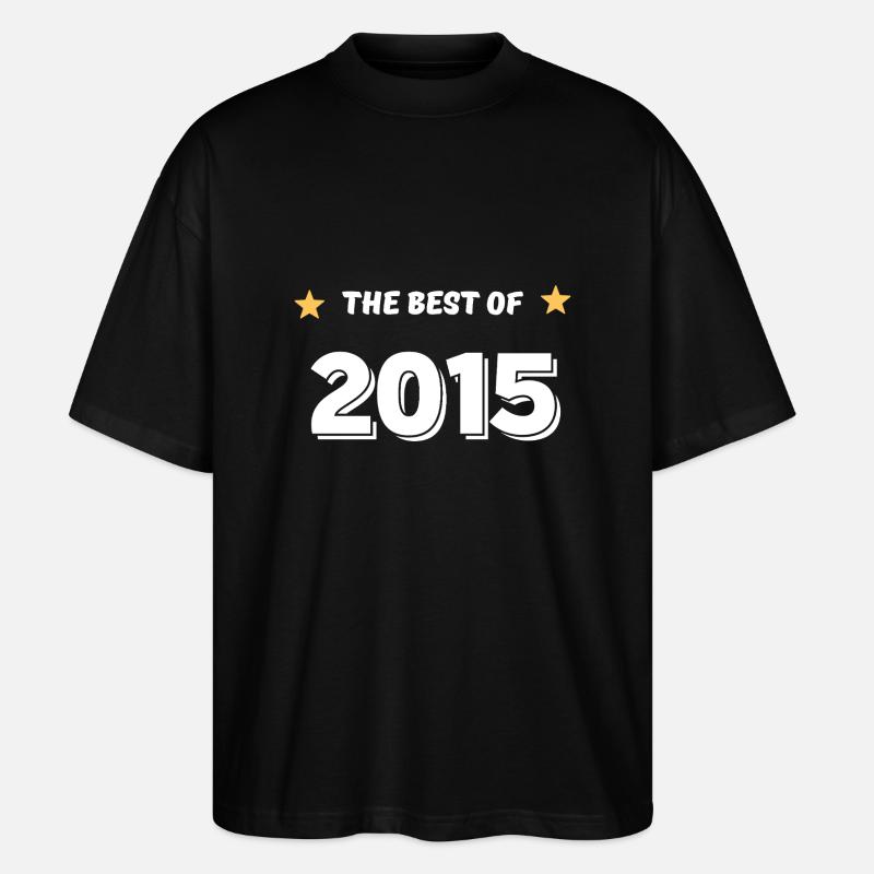 Das Beste aus 2015 - Stanley/Stella Oversized Unisex Bio T-Shirt Blaster 2.0 - Schwarz
