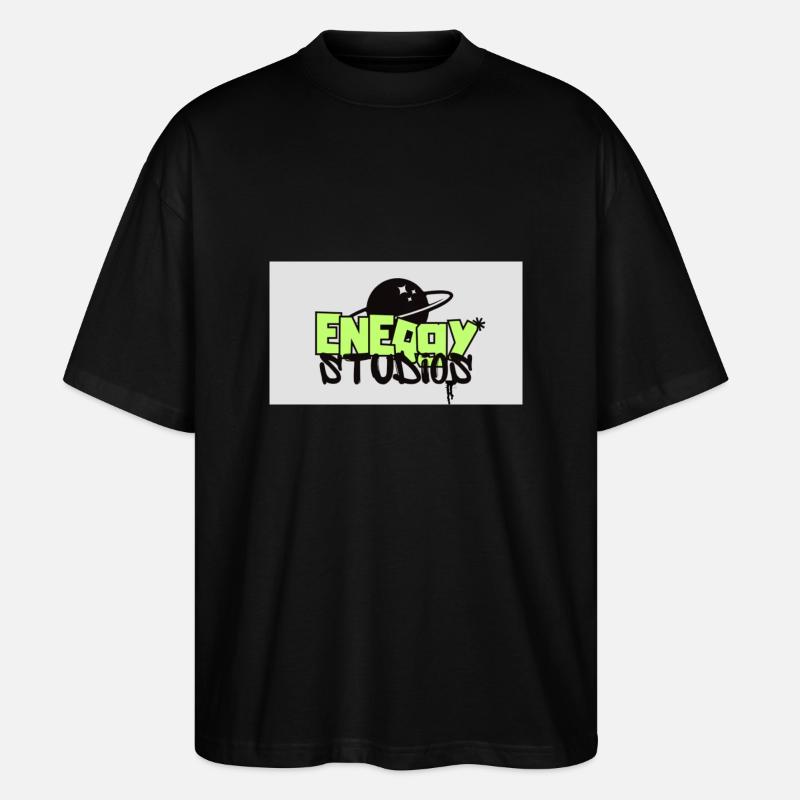 Energy Studios Entertainment - Stanley/Stella Oversized Unisex Bio T-Shirt Blaster 2.0 - Schwarz
