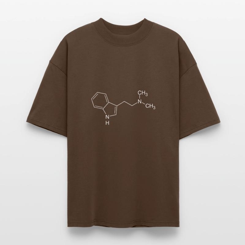 DMT dimethyltryptamine structural formula Stanley/Stella Oversized Unisex Organic T-shirt Blaster 2.0