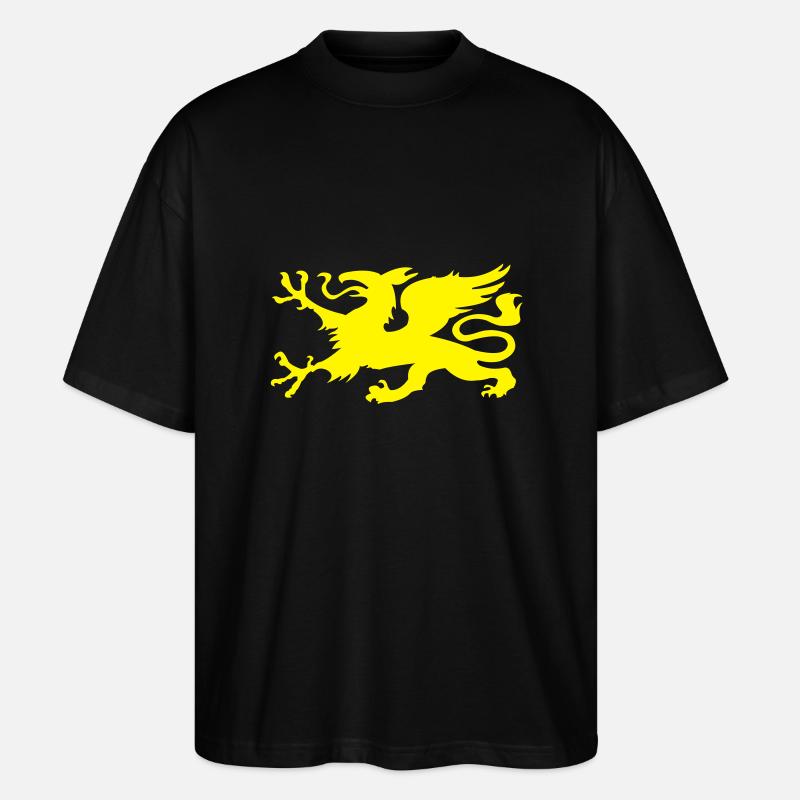 Rostocker Greif - Stanley/Stella Oversized Unisex Bio T-Shirt Blaster 2.0 - Schwarz