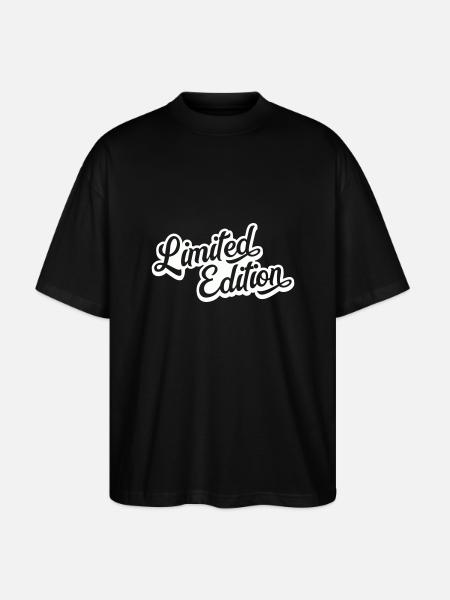 Limited Edition - Stanley/Stella Oversized Unisex Organic T-shirt Blaster 2.0 - black