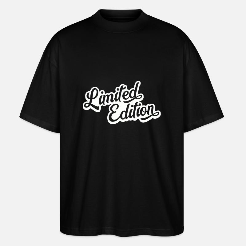 limited edition - Stanley/Stella Oversized Unisex Bio T-Shirt Blaster 2.0 - Schwarz