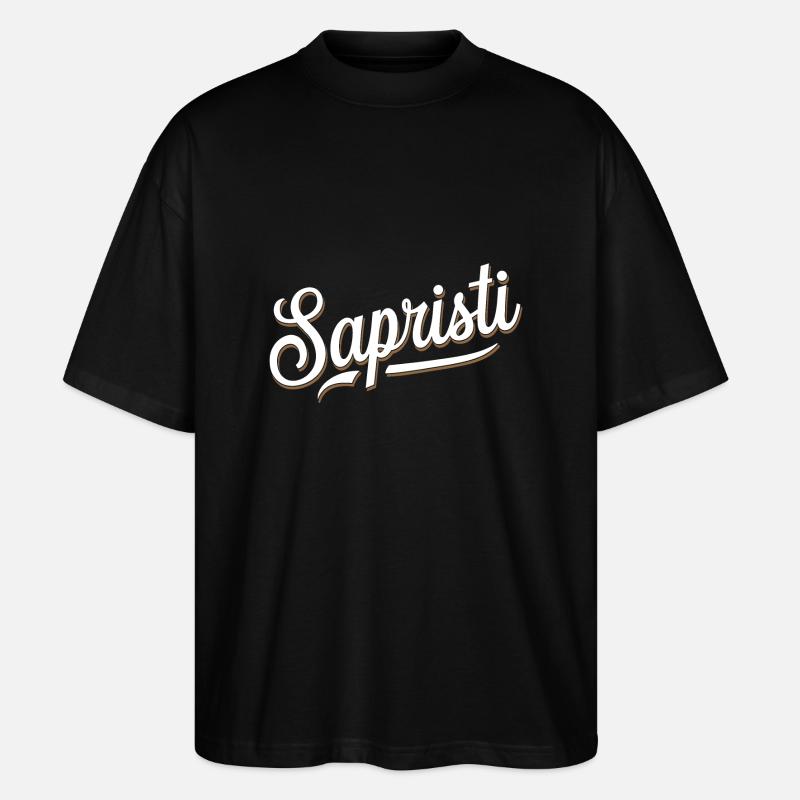 Sapristi - T-shirt bio Blaster 2.0 coupe oversize Stanley/Stella Unisexe - noir