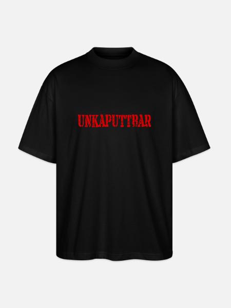 UNKAPUTTBAR - Stanley/Stella Oversized Unisex Bio T-Shirt Blaster 2.0 - Schwarz
