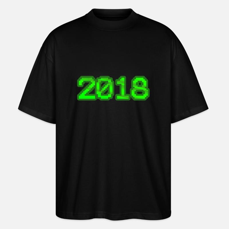 Nerd 2018 - Stanley/Stella Oversized Unisex Bio T-Shirt Blaster 2.0 - Schwarz