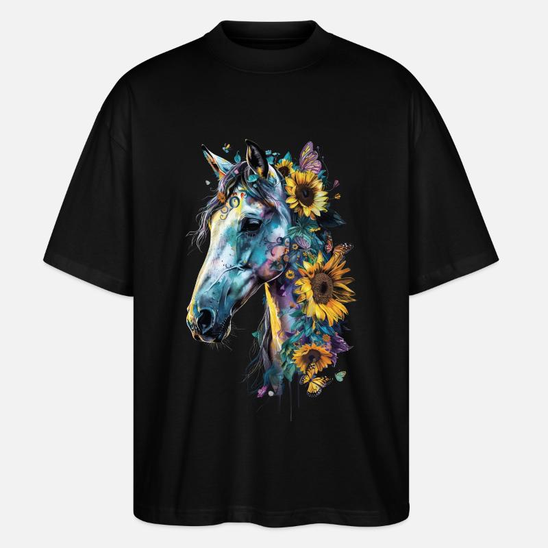 Arabisch - Stanley/Stella Oversized Unisex Bio T-Shirt Blaster 2.0 - Schwarz