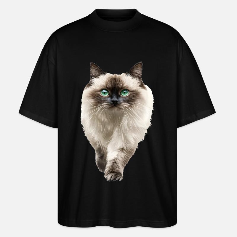 Himalaya - Stanley/Stella Oversized Unisex Bio T-Shirt Blaster 2.0 - Schwarz