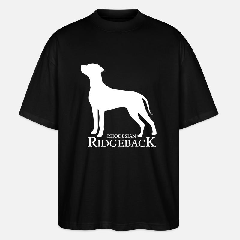 Rhodesian Ridgeback Lionking - Stanley/Stella Oversized Unisex Bio T-Shirt Blaster 2.0 - Schwarz