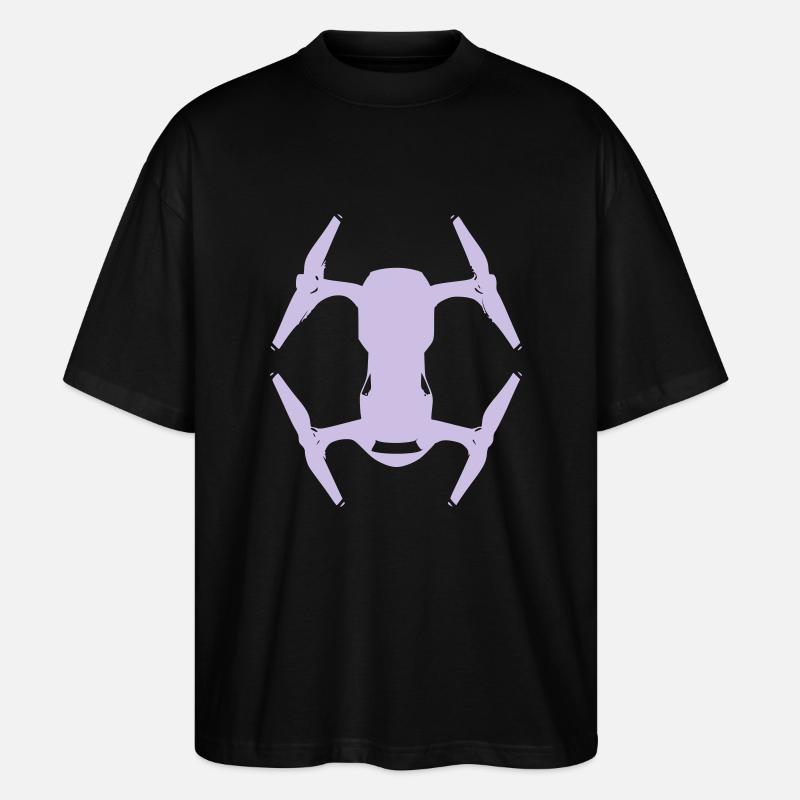 Air Drone - Stanley/Stella Oversized Unisex Bio T-Shirt Blaster 2.0 - Schwarz