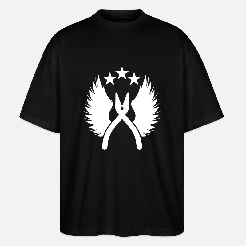 defuse kit - Stanley/Stella Oversized Unisex Bio T-Shirt Blaster 2.0 - Schwarz