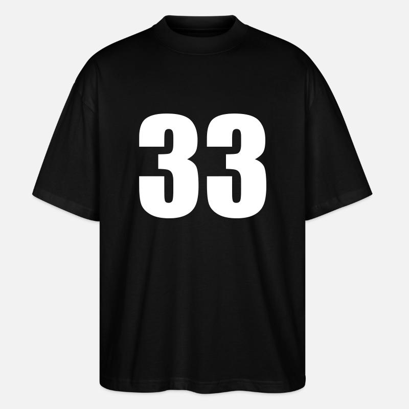 33 - Stanley/Stella Oversized Unisex Bio T-Shirt Blaster 2.0 - Schwarz