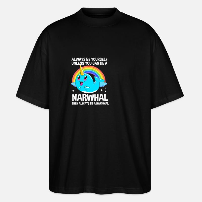 Narval - T-shirt bio Blaster 2.0 coupe oversize Stanley/Stella Unisexe - noir