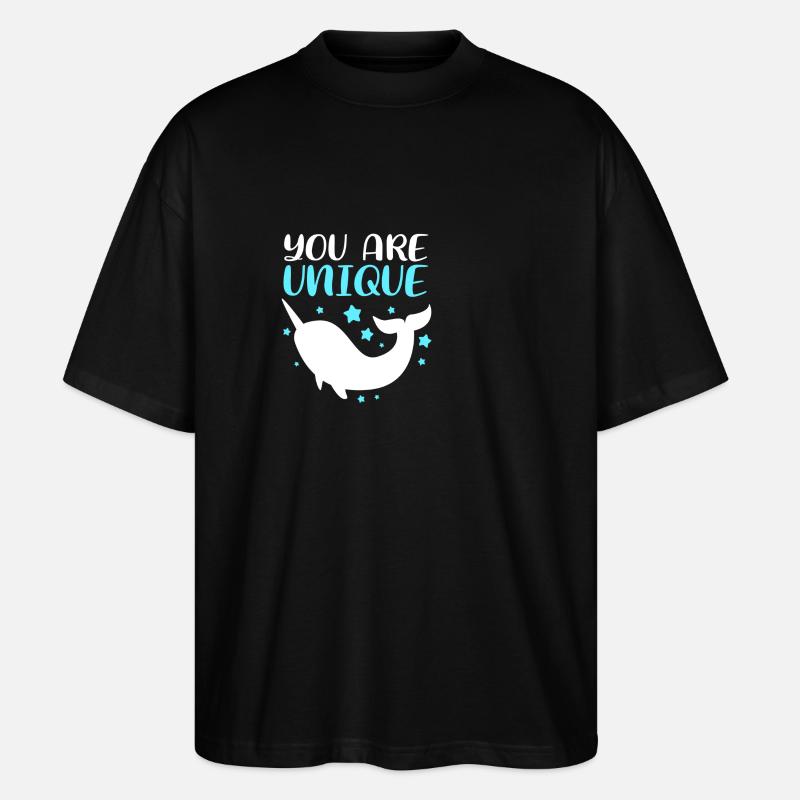 Narval - T-shirt bio Blaster 2.0 coupe oversize Stanley/Stella Unisexe - noir