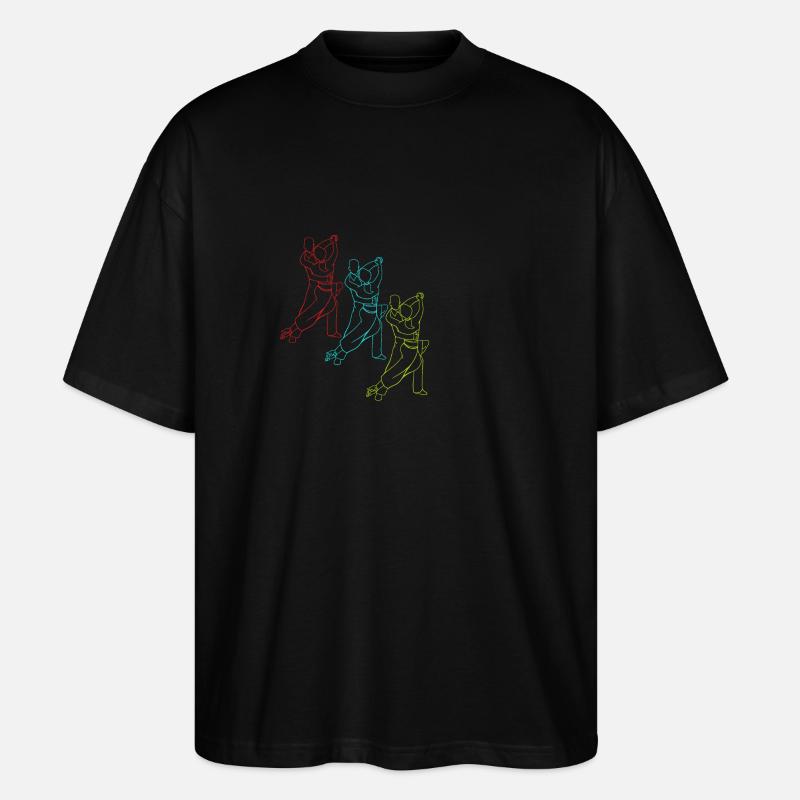 Walzer Paartanz - Stanley/Stella Oversized Unisex Bio T-Shirt Blaster 2.0 - Schwarz