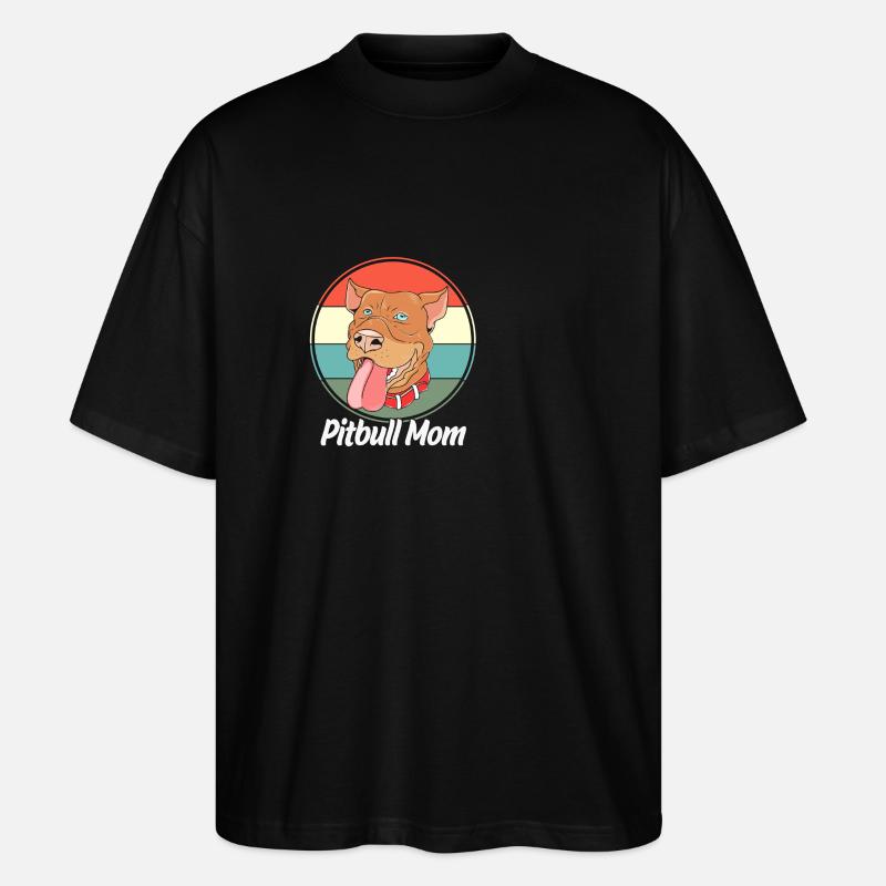 Pitbull - Stanley/Stella Oversized Unisex Organic T-shirt Blaster 2.0 - black