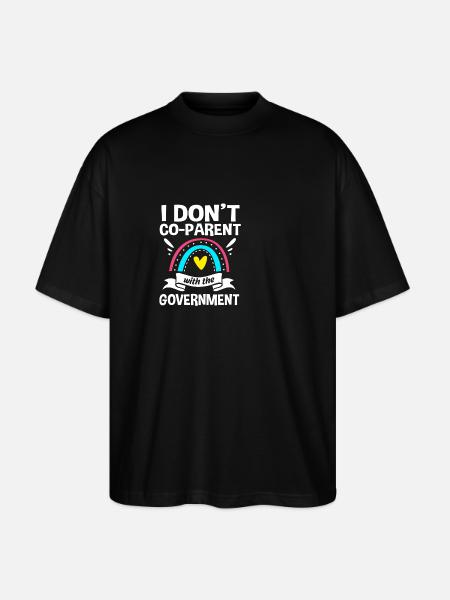 Crunchy Mom - Stanley/Stella Oversized Unisex Organic T-shirt Blaster 2.0 - black