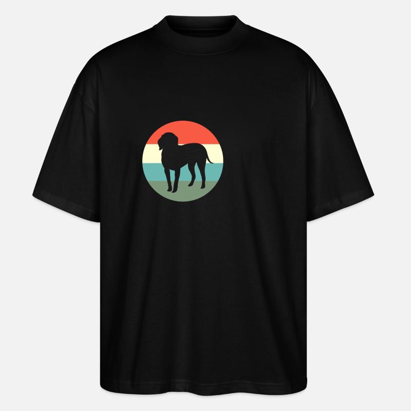Redbone Coonhound - T-shirt bio Blaster 2.0 coupe oversize Stanley/Stella Unisexe - noir