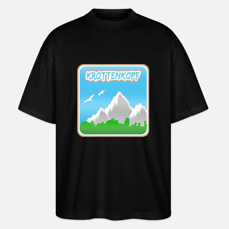 Krottenkopf - T-shirt bio Blaster 2.0 coupe oversize Stanley/Stella Unisexe - noir
