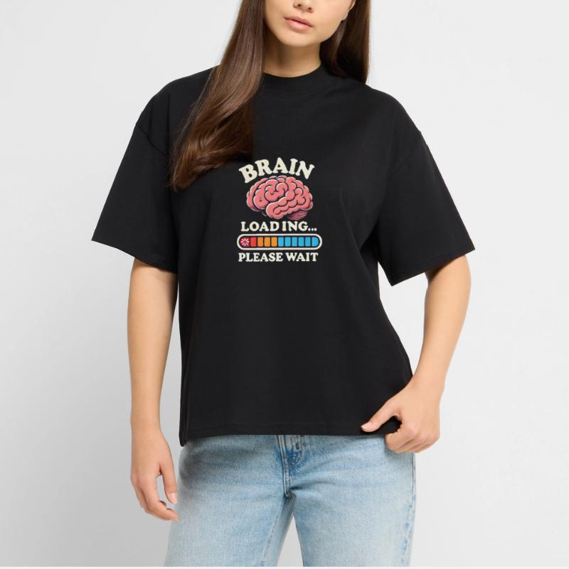 Brain Loading... Please Wait! Stanley/Stella Oversized Unisex Organic T-shirt Blaster 2.0