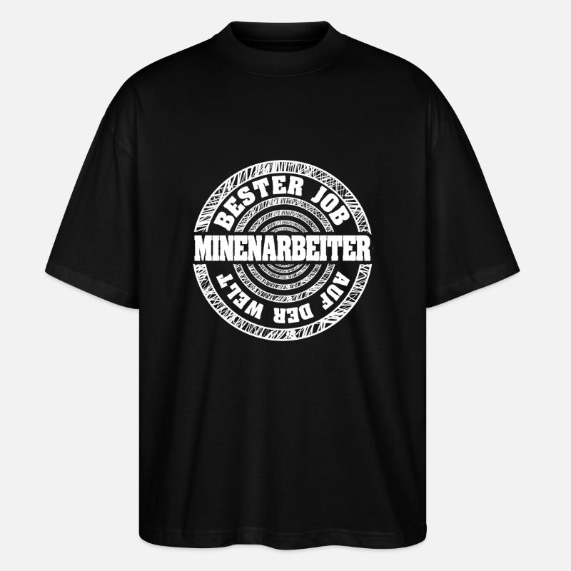 Cadeau pour les mineurs - T-shirt bio Blaster 2.0 coupe oversize Stanley/Stella Unisexe - noir