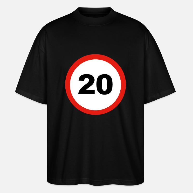 20 - Stanley/Stella Oversized Unisex Bio T-Shirt Blaster 2.0 - Schwarz