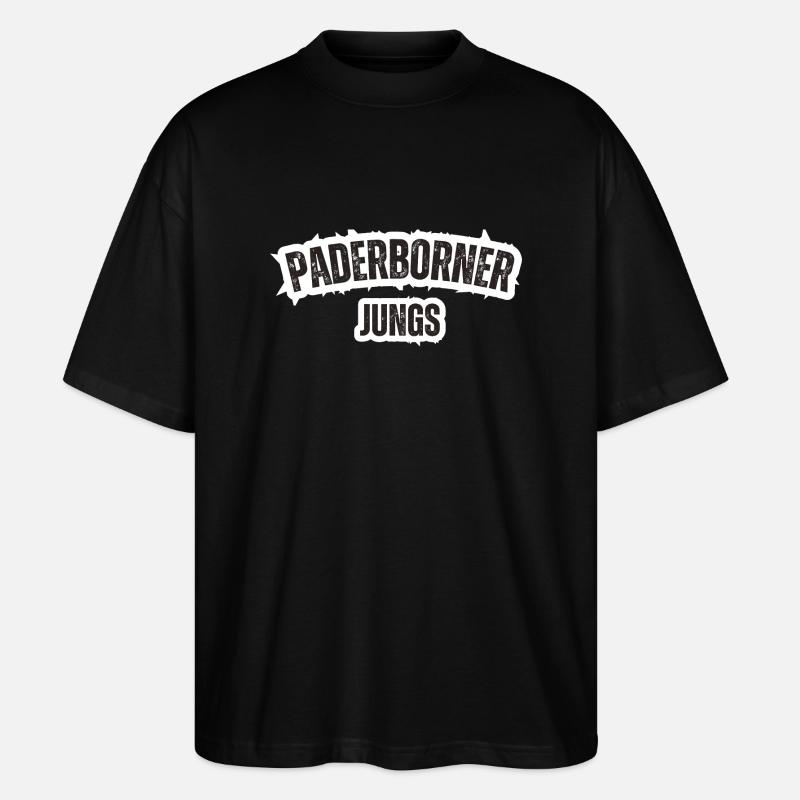 Garçons de Paderborn - T-shirt bio Blaster 2.0 coupe oversize Stanley/Stella Unisexe - noir