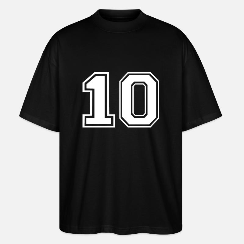 10 - Stanley/Stella Oversized Unisex Bio T-Shirt Blaster 2.0 - Schwarz