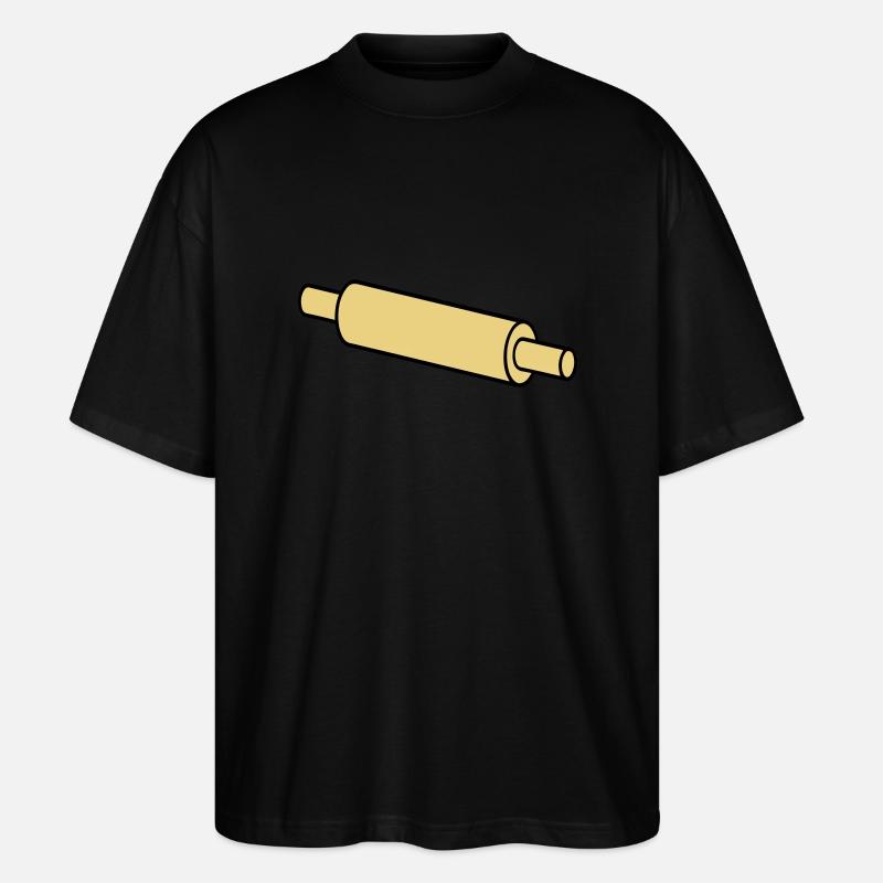 Bois de pâtes - T-shirt bio Blaster 2.0 coupe oversize Stanley/Stella Unisexe - noir