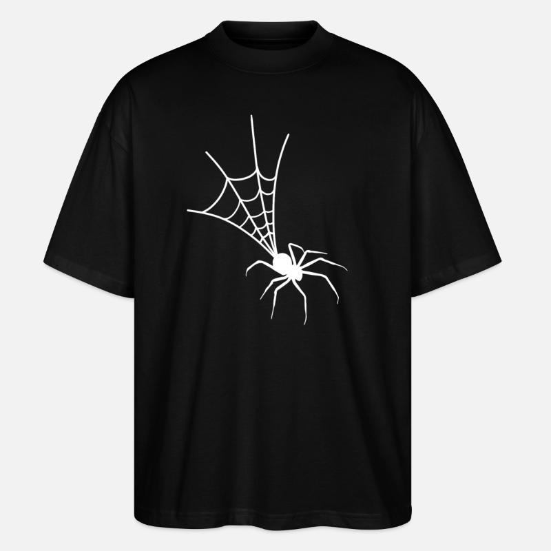 araignée - T-shirt bio Blaster 2.0 coupe oversize Stanley/Stella Unisexe - noir