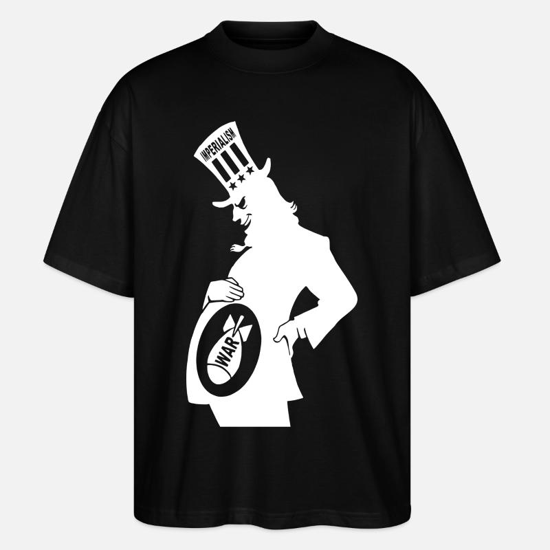 Imperialismus - Stanley/Stella Oversized Unisex Bio T-Shirt Blaster 2.0 - Schwarz