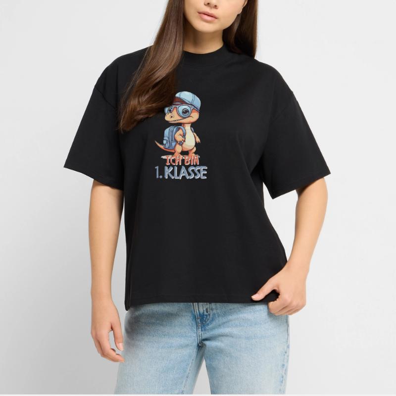 I'm 1st class. First-class elementary school student Stanley/Stella Oversized Unisex Organic T-shirt Blaster 2.0