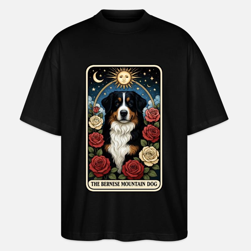 Berner Berg - Stanley/Stella Oversized Unisex Bio T-Shirt Blaster 2.0 - Schwarz