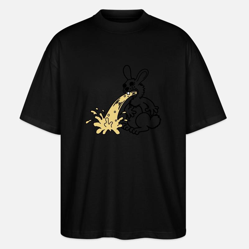 vomit lapin - T-shirt bio Blaster 2.0 coupe oversize Stanley/Stella Unisexe - noir